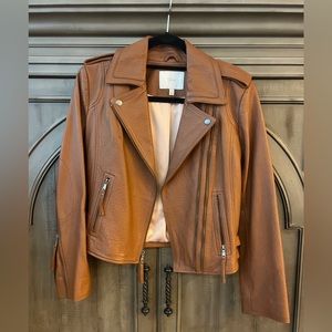 Brand new, never worn Joie leather jacket.